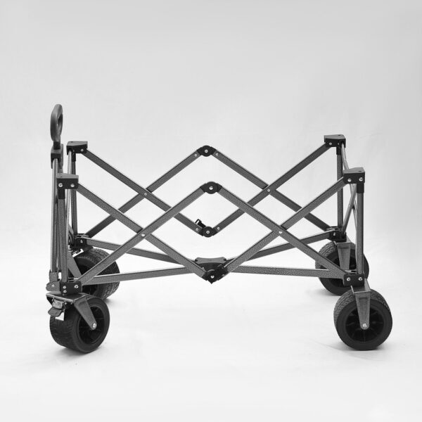 Heavy-Duty Collapsible Utility Wagon | Foldable Cart - All-Terrain Wheels - Image 2