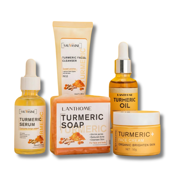 Turmeric Skin Care Set 5-Piece